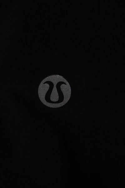 Lululemon Womens Laser Cut Sleeveless Active Tank Top Leggings Set Black Size 4