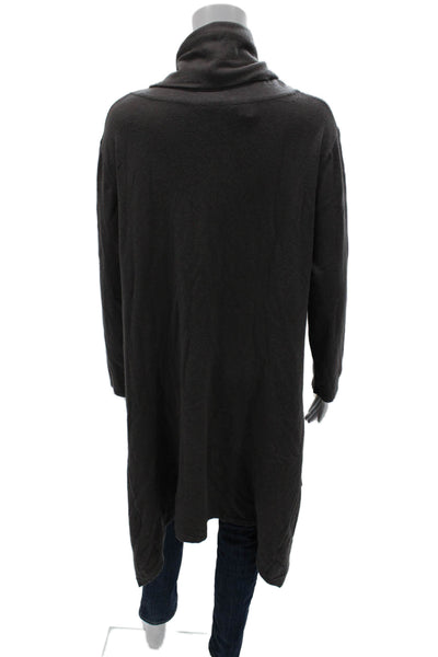 Sophy Curson Womens Pullover Sweater Turtleneck Long Sleeve Dark Gray Size XS