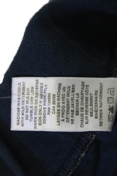 SOL ANGELES Mens Sweat Shorts Dark Blue Drawstring Cotton Poly Beach Size M