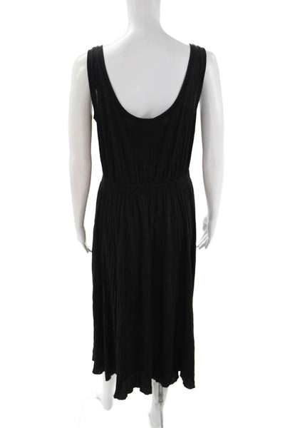 Vince Womens Black Sleeveless Tank Dress Knee Length Petite Size S