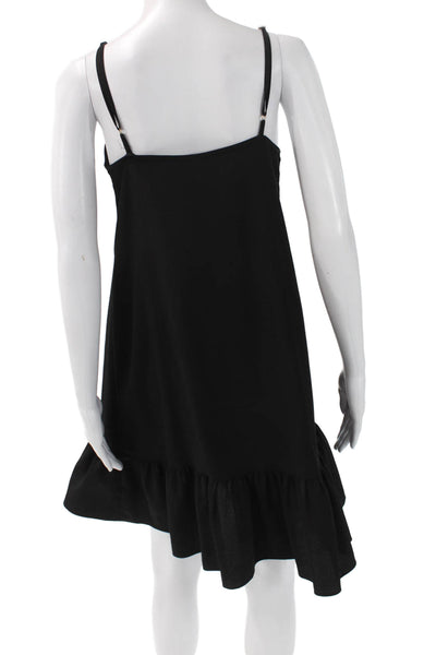 Hatch Women Maternity Slip Trapeze Swing Dress Black Size 1