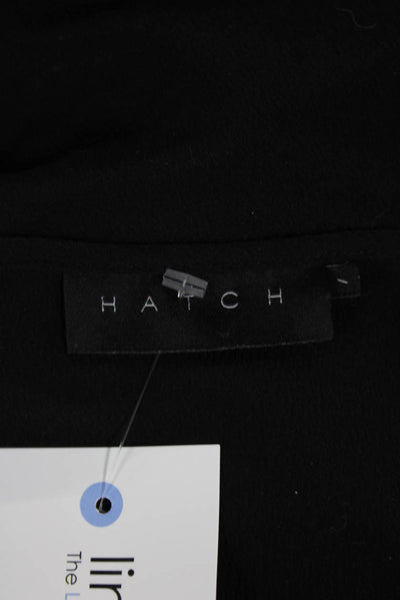 Hatch Women Maternity Slip Trapeze Swing Dress Black Size 1