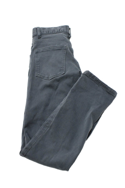 DL1961 Girls Cotton Zippered Pull-On Skinny Ankle Jeans Gray Size 8