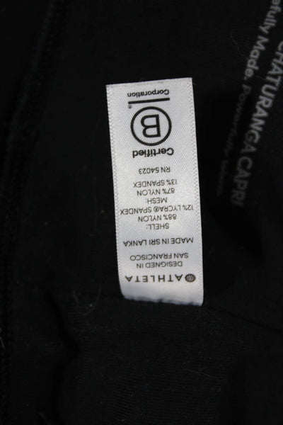 Athleta Women Capri Leggings Black Size M