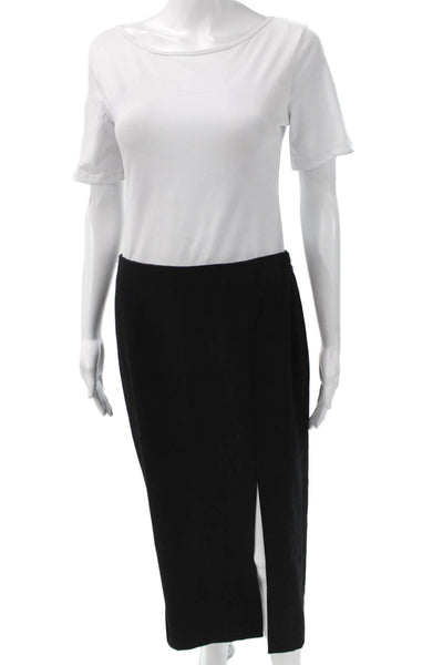 Michael Michael Kors Womens Straight Pencil Black Skirt Size 6