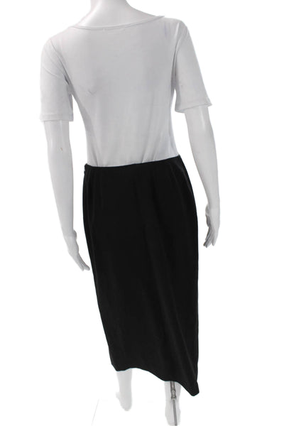 Michael Michael Kors Womens Straight Pencil Black Skirt Size 6