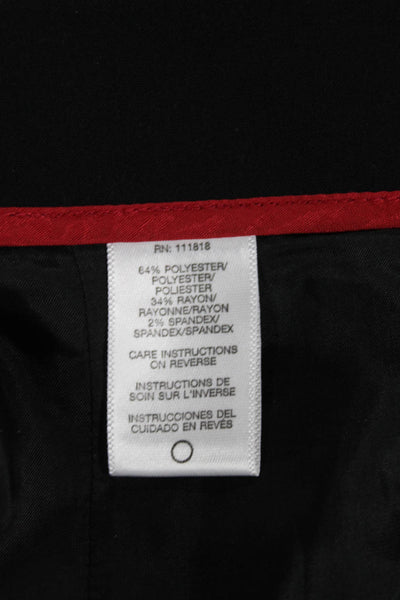 Michael Michael Kors Womens Straight Pencil Black Skirt Size 6