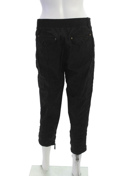 Marrakech Women Capri Cargo Pants Black Size 27