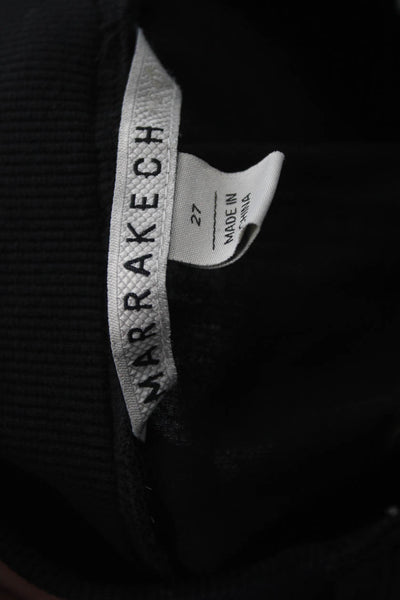 Marrakech Women Capri Cargo Pants Black Size 27