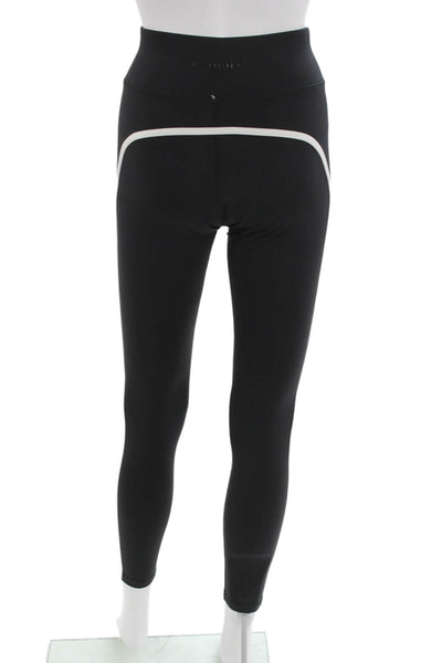 Bandier Womens Ankle Striped Black Leggings Size XS