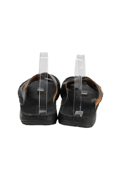 PIKOLINOS Mens Leather Strappy Slide On Sandals Black SIze 41 11