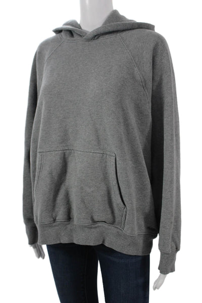 TNA Womens Pullover Hoodie Gray Long Sleeve Size S