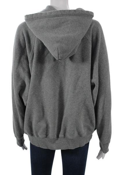 TNA Womens Pullover Hoodie Gray Long Sleeve Size S