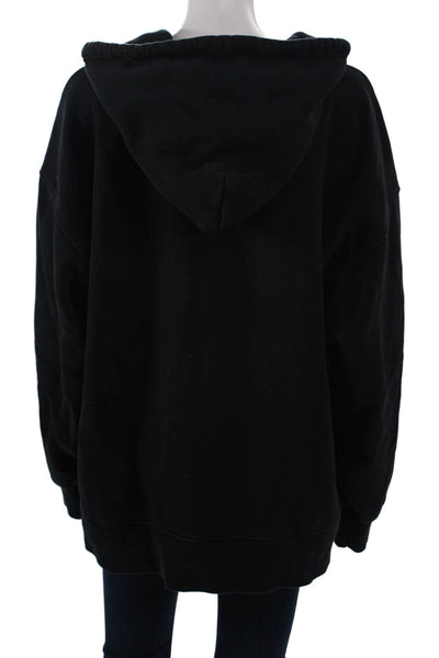 TNA Womens Full Zip Hoodie Black Size 3