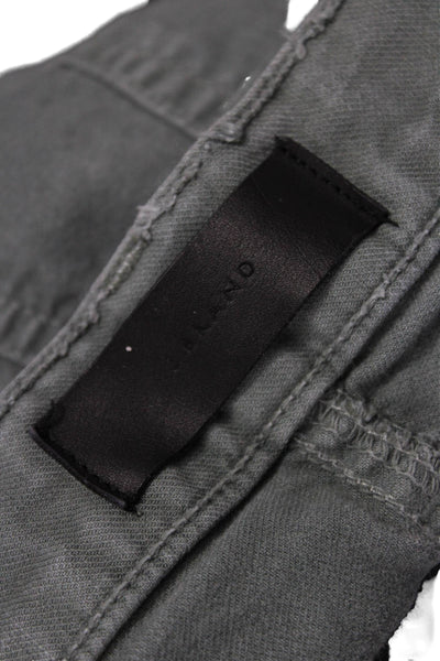 J Brand Mens Ankle Cropped Chino Pants Dark Gray Size 32