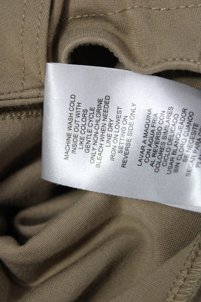 Wit & Wisdom Women Beige Drawstring Jogger Pants 29in Inseam Size XS