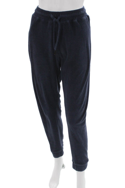 ONIA Mens Dark Blue Jogger Sweatpants Cotton Blend Drawstring Inseam 26 Size M