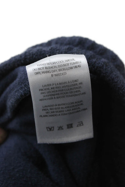 ONIA Mens Dark Blue Jogger Sweatpants Cotton Blend Drawstring Inseam 26 Size M