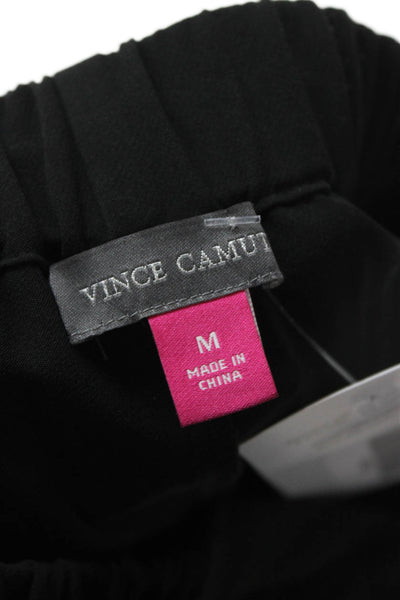Vince Camuto Womens Ankle Dress Pants Black Size M