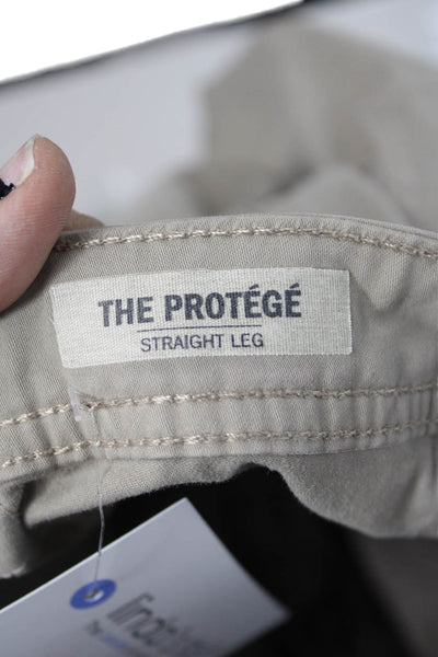 AG Adriano Goldschmied Mens Beige Chinos Size 31