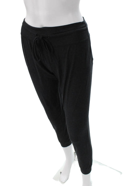 Beyond Yoga Women Jogger Sweatpants Black Drawstring 94% Polyester Size XS