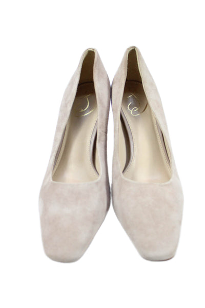 Sam Edelman Womens Suede Pointed Toe Heels Blush Size 8.5M