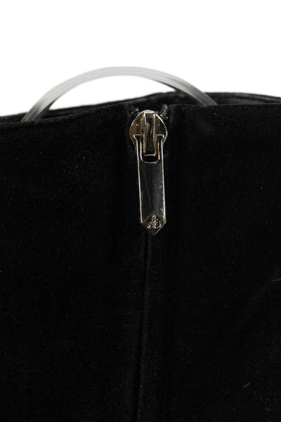 Sam Edelman Women's Pointed Toe Suede Ankle Boots Black Size 8.5