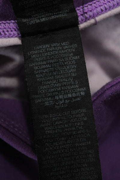 Sweaty Betty Women Cropped Purple Leggings Size 8