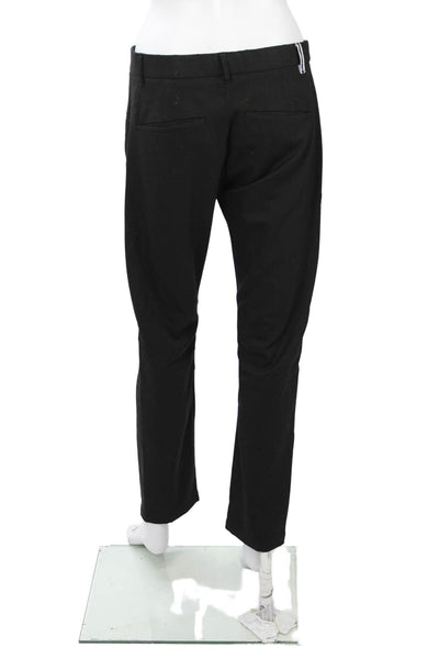 Zara Mens Dress Pants Chino Black Polyester Button Fly Size 30