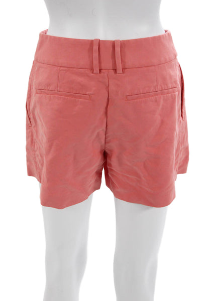 Reiss Women Pink Chino Shorts Size 4