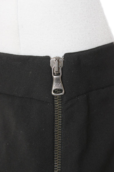 Zara Womens Black Straight Pencil Skirt Size 2