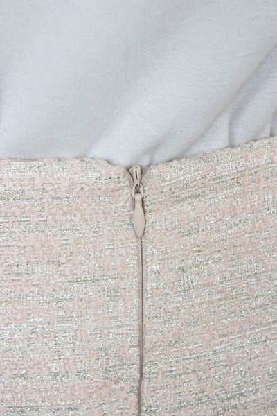 Zara Womens Mini Beige Polyester Skirt Size XS
