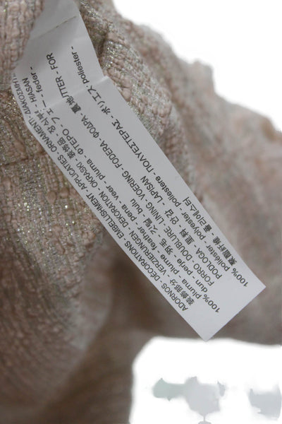 Zara Womens Mini Beige Polyester Skirt Size XS