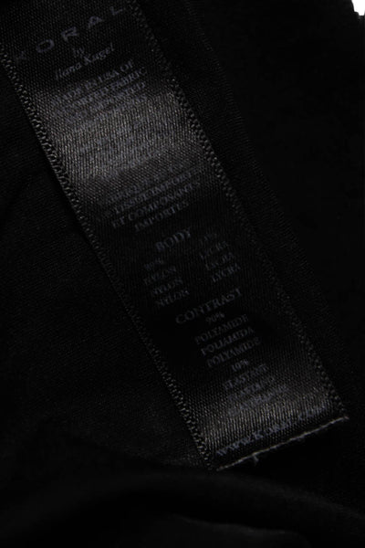 Koral Women Basic Black Tank Top Sleeveless Size M