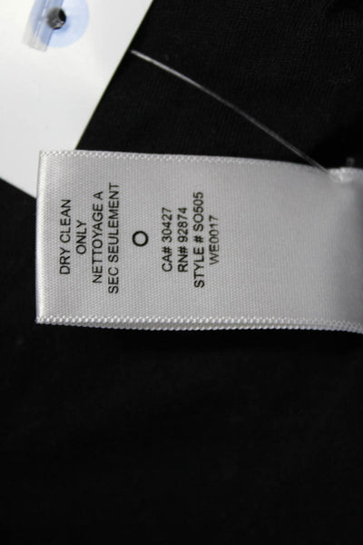 Splendid Womens Classic Black Toggle Jacket Cotton Blend Size M