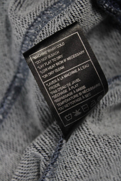 BB Dakota x Steve Madden Women Cropped Dark Blue Short Sleeve T Shirt Size M