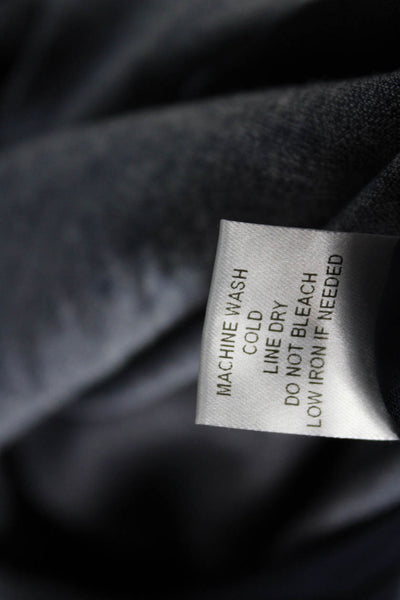 Barneys New York Women Jersey T-Shirt Gray Short Sleeve Round Neck Size S