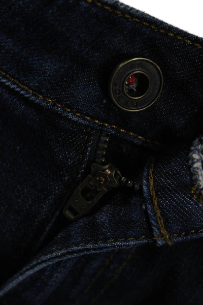 Joes Jeans Women Skinny Jeans Dark Blue Mid Rise Button Size 28