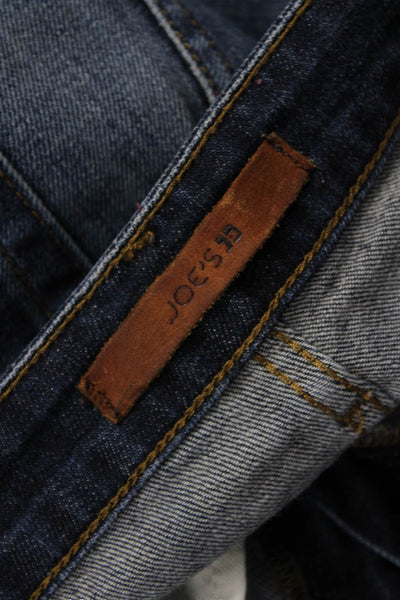 Joes Jeans Women Skinny Jeans Dark Blue Mid Rise Button Size 28
