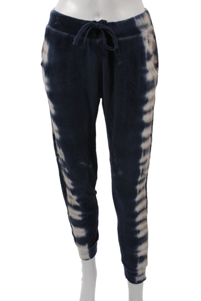 Splendid Women Dark Blue Drawstring Jogger Sweatpants Size M