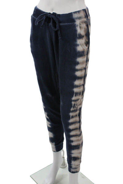 Splendid Women Dark Blue Drawstring Jogger Sweatpants Size M