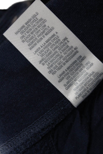 Splendid Women Dark Blue Drawstring Jogger Sweatpants Size M