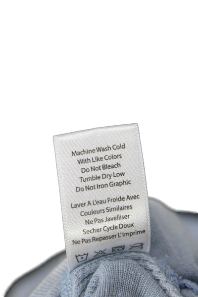 Spiritual Gangster Women Light Blue Graphic Pullover Sweatshirt Size L