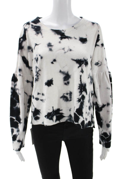 Goldie Womens Pullover Sweatshirt Black 100% Cotton Crew Neck Size M