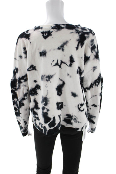 Goldie Womens Pullover Sweatshirt Black 100% Cotton Crew Neck Size M