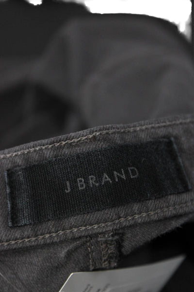 J Brand Womens Dark Gray Cropped Ankle Jeans Low Rise Size 29