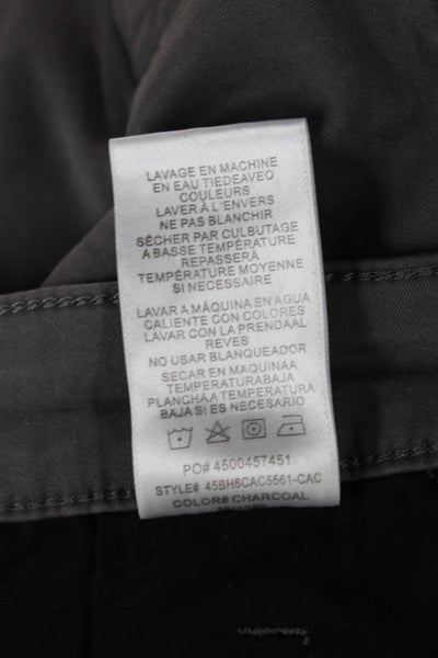 Joes Womens Cargo Ankle Pants Dark Gray 98% Cotton 2% Spandex Size 29