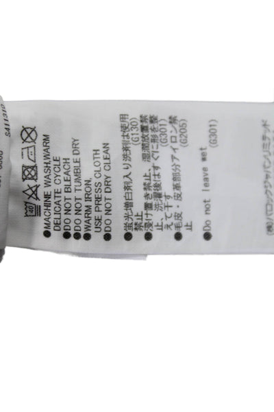 Moussy Women Cropped Ankle Pants White 100% Cotton Mid Rise Size 27