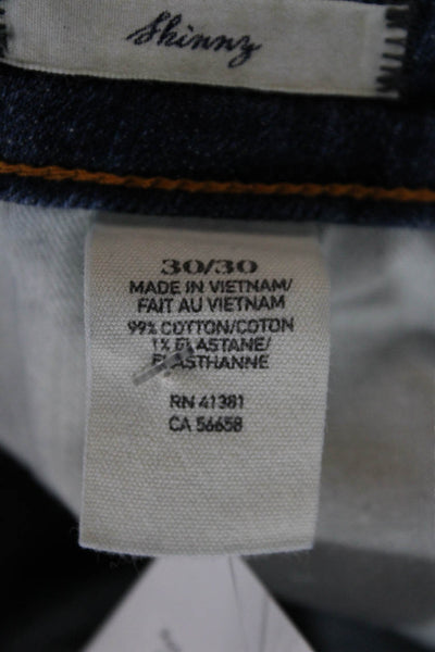 Denim & Supply By Ralph Lauren Men Skinny Dark Blue Jeans Size 30