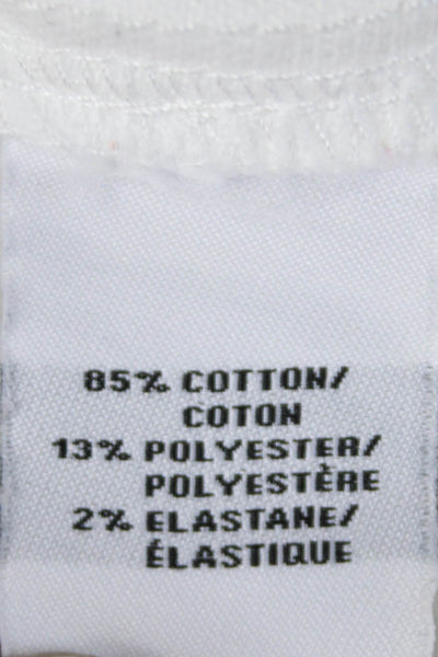 Lafayette 148 New York Women Cropped White Pants Plus Size 20W